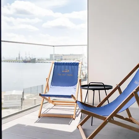 Yacht Park With Sea View By Lion شقة *